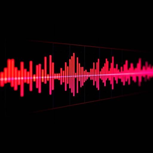 Audio mastering waveform visualization